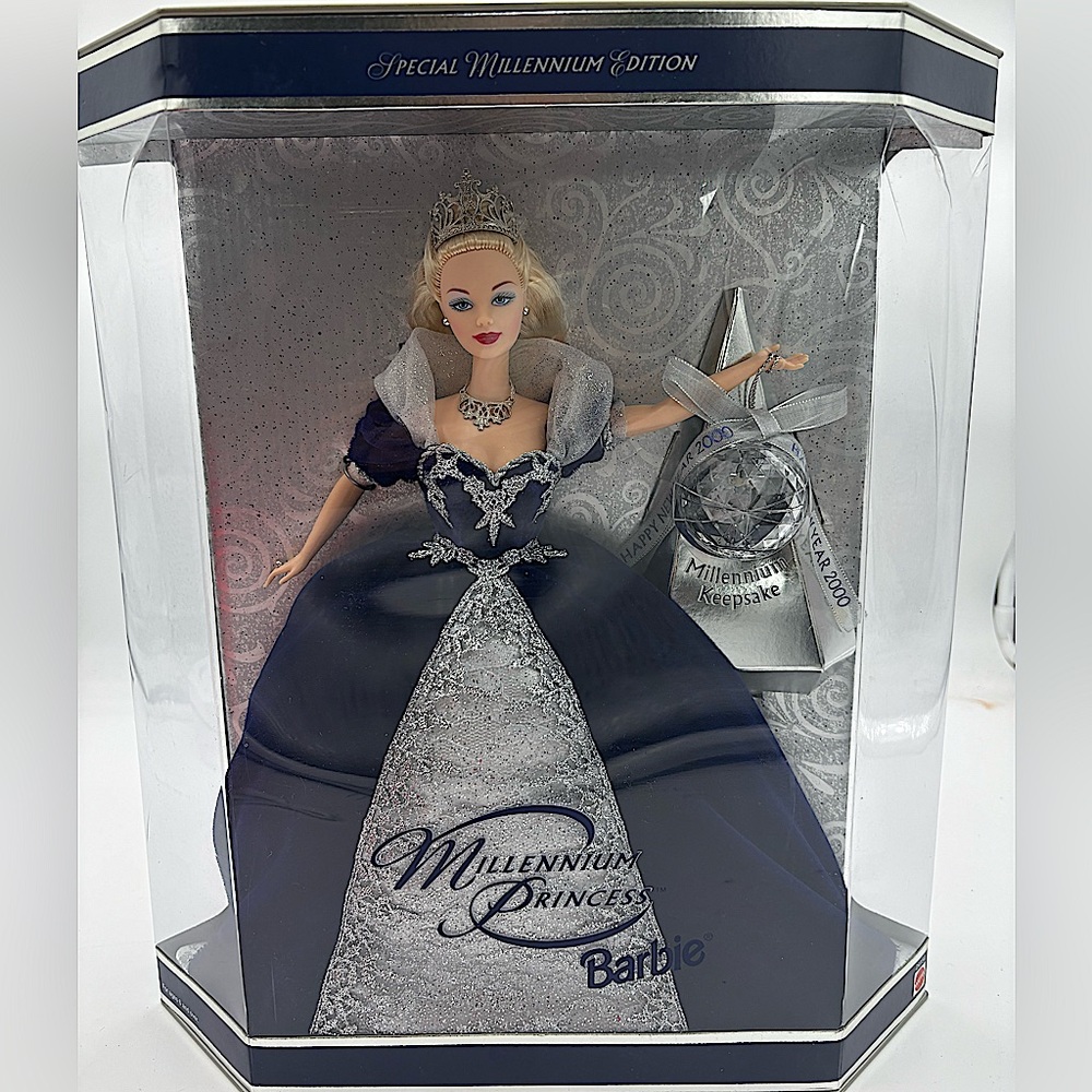 BARBIE Special Millennium Edition Barbie Doll, 2000, w/ Ornament, Sealed in Box
